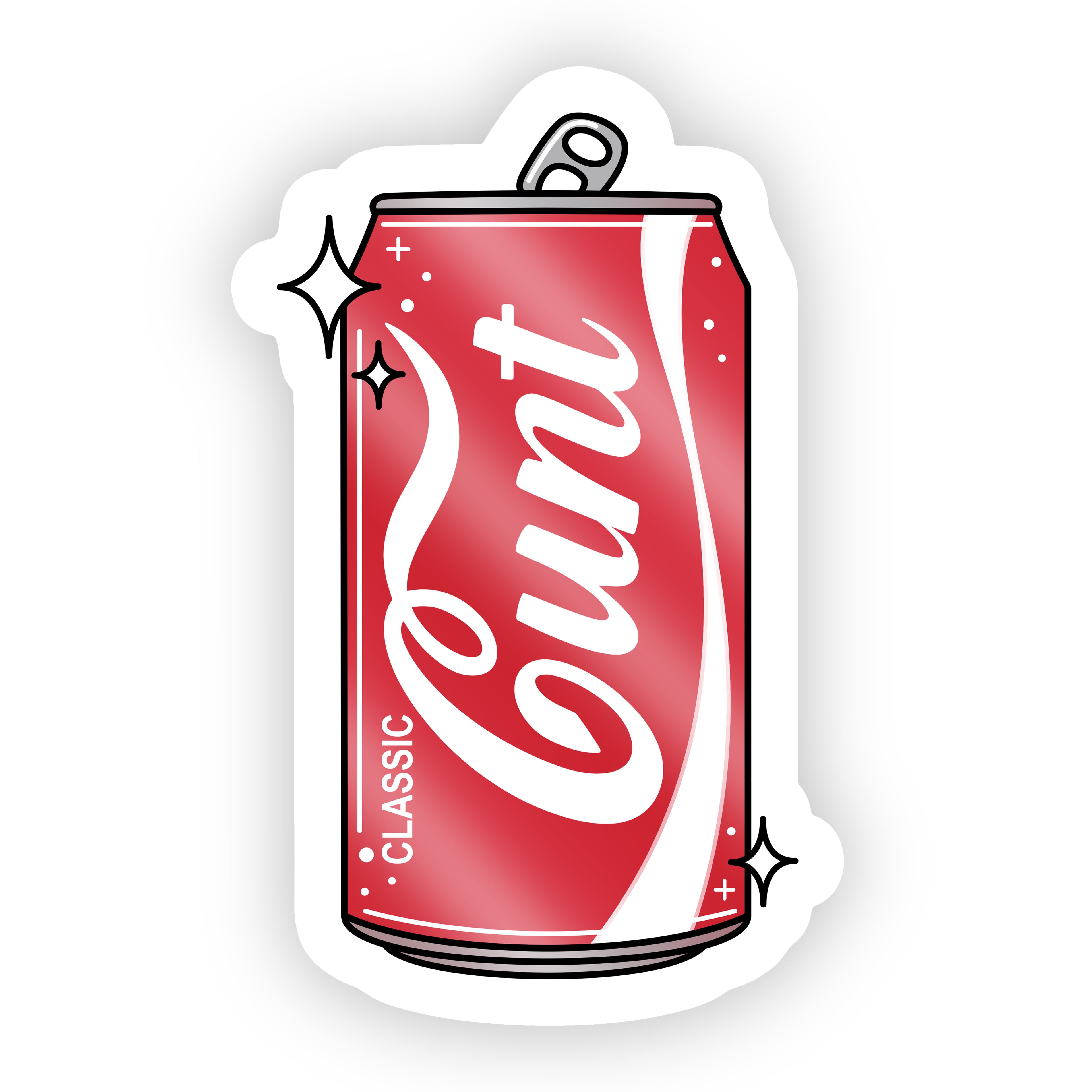 OG Cunt Cola 3" Vinyl Sticker