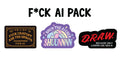 FK AI 3" Vinyl Sticker Pack