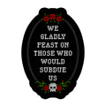 We Gladly Feast 3" Vinyl Sticker
