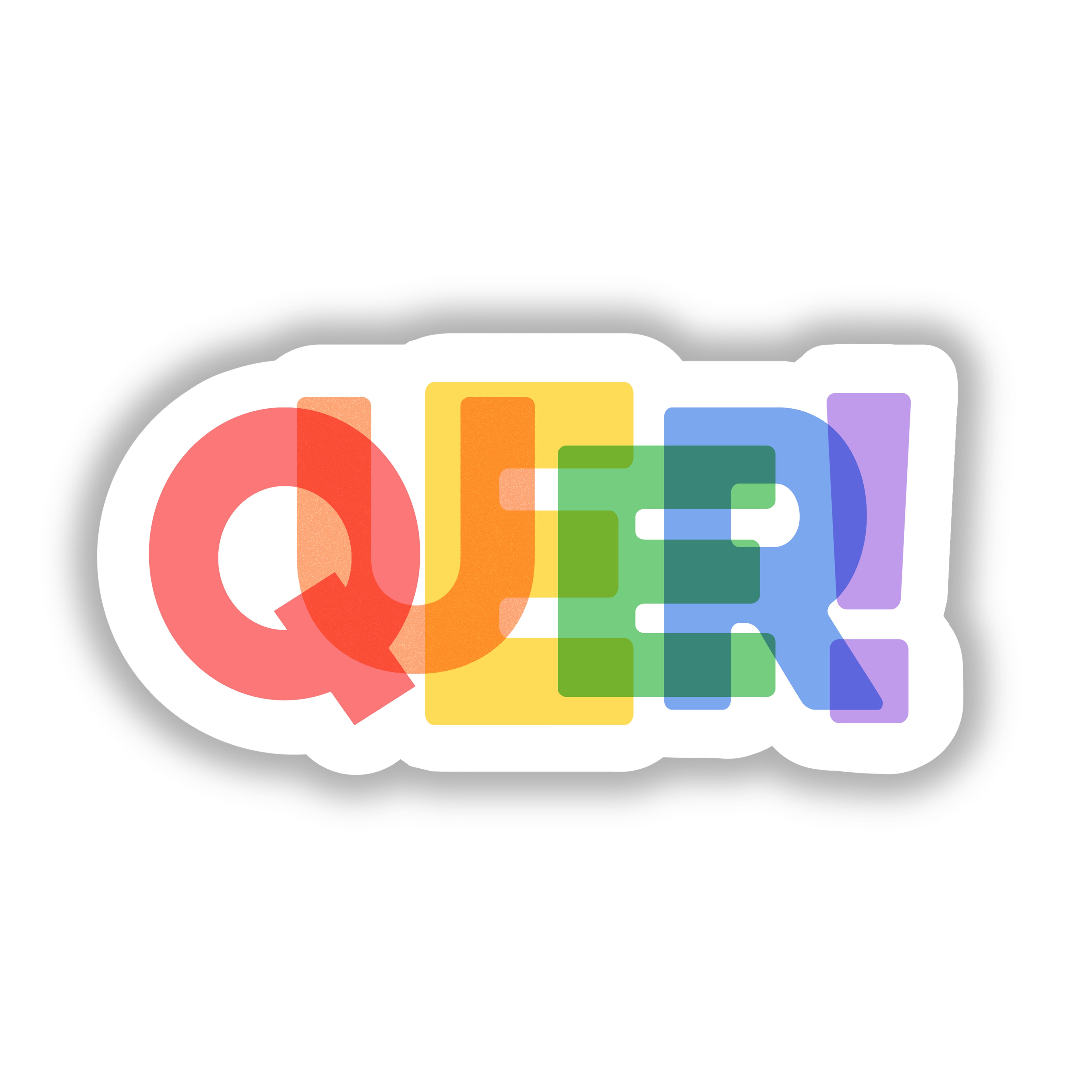 QUEER! 3" Vinyl Sticker