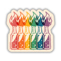 Molotov Rainbow 3" Vinyl Sticker
