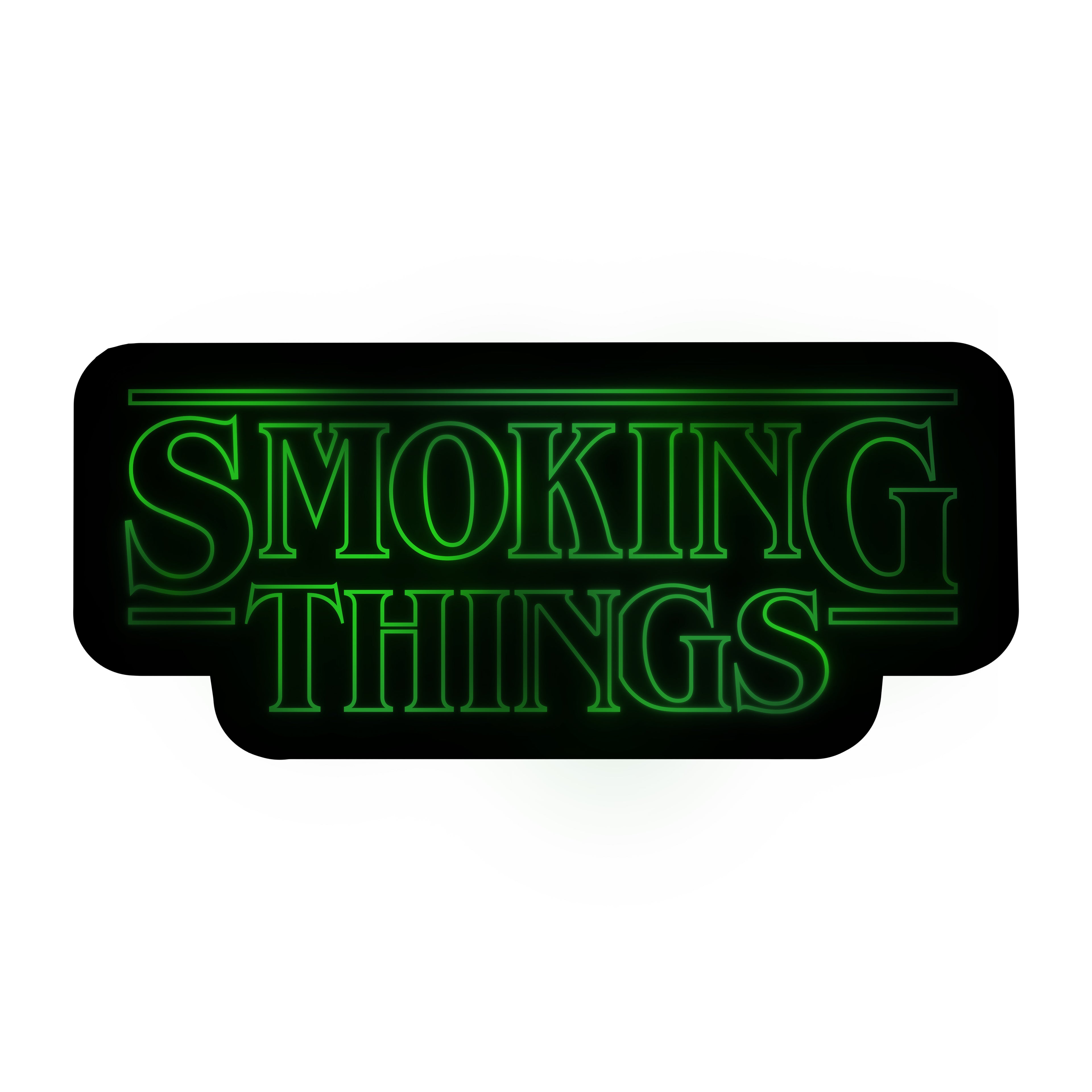 Smoking Things 3" Vinyl Sticker