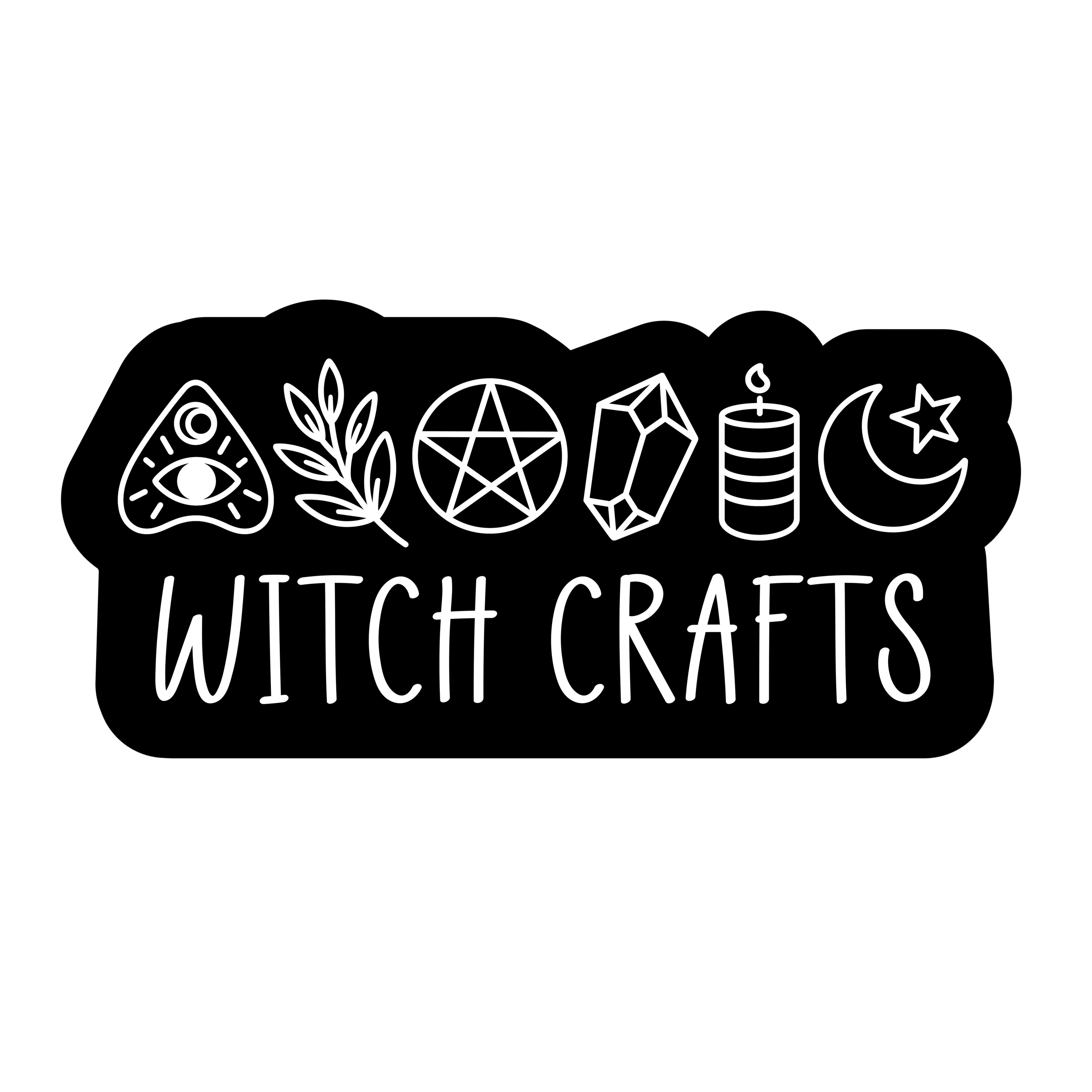 Witch Crafts 3" Vinyl Sticker