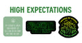 High Expectations Sticker Pack