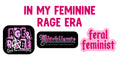 In My Feminine Rage Era Sticker Pack