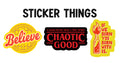 Stranger Things Sticker Pack of Three 3" Stickers