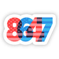 8647 3" Vinyl Sticker