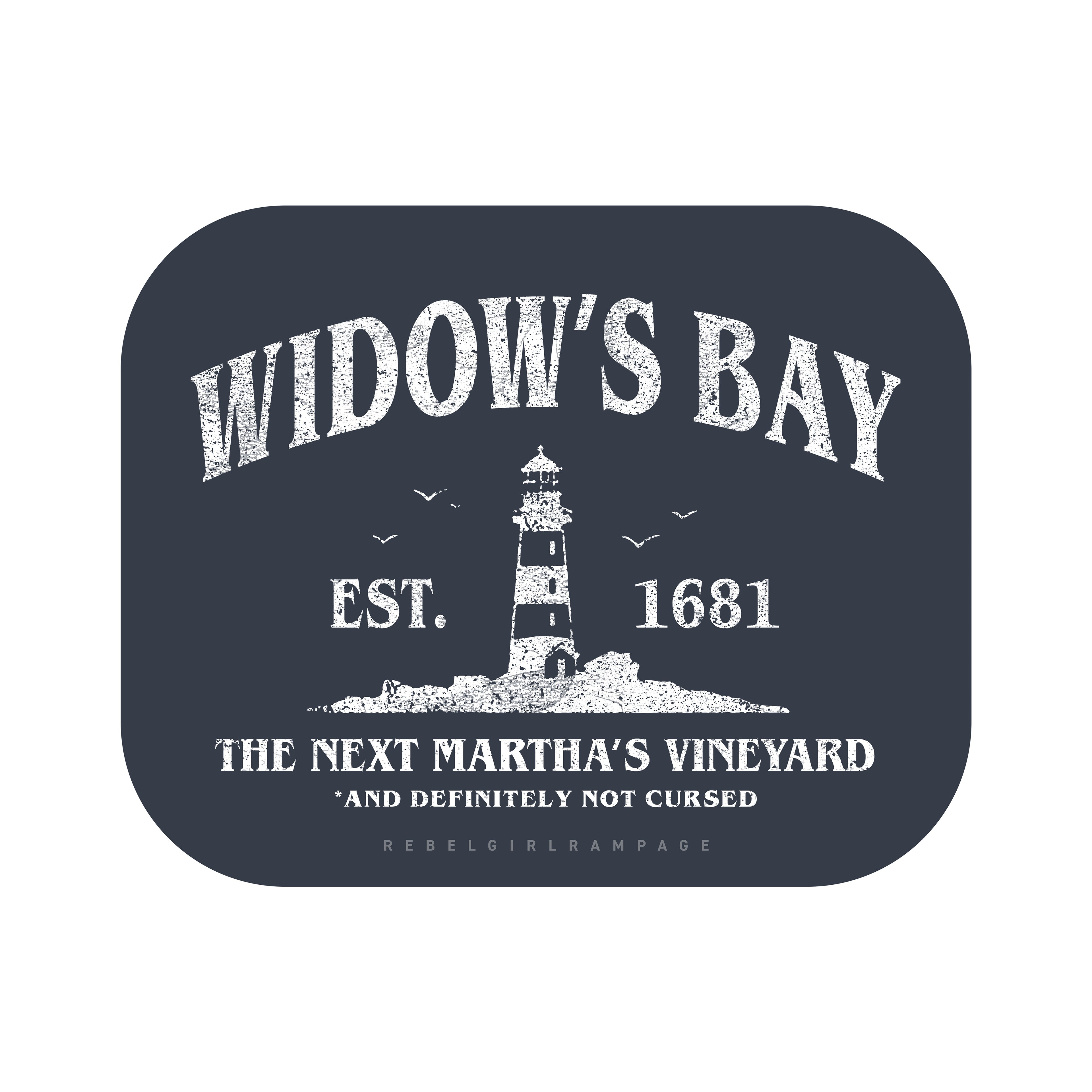 Widow's Bay Welcome 3" Vinyl Sticker