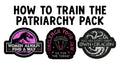 How To Train The Patriarchy 3" Vinyl Sticker Pack